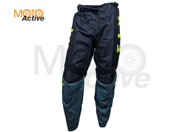 Брюки для мотокросса FLY RACING F-16 REFRESH, черные/серые